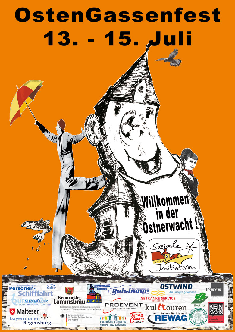 Plakat OstenGassenfest 2012